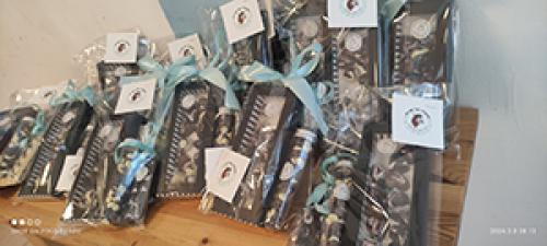 קוביות של שוקולד