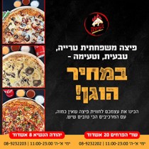 עידן הפיצה