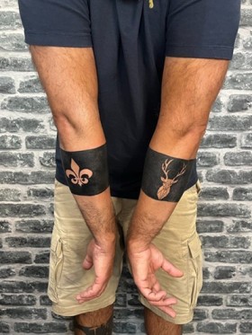 Dot ink tattoo